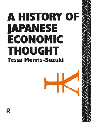 cover image of History of Japanese Economic Thought